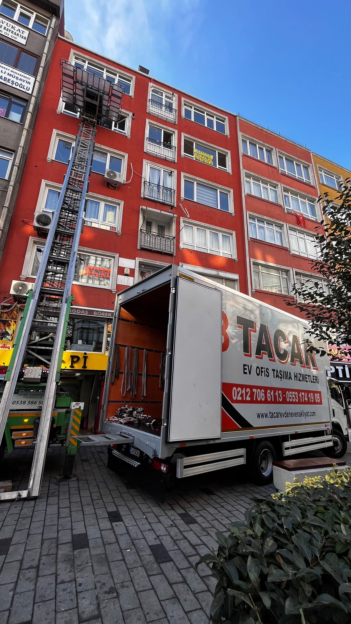 istanbul asansörlü nakliyat